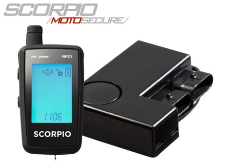 scorpio sr i900 rfid motorcycle security system|scorpio srx alarm.